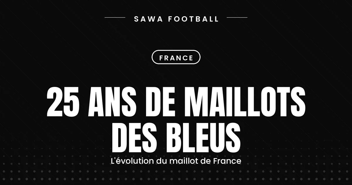 Évolution du maillot de l'équipe de France, de l'ère Adidas à l'ère Nike