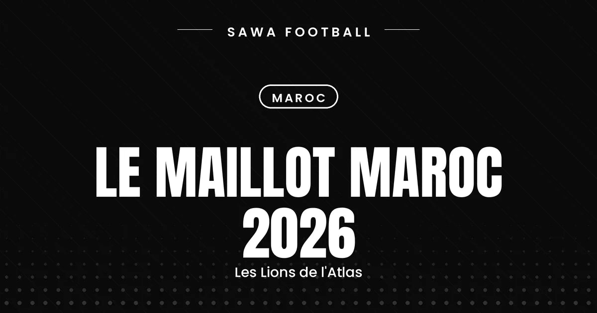 Maillot Maroc 2026 Puma, domicile rouge à accents verts pour la Coupe du Monde