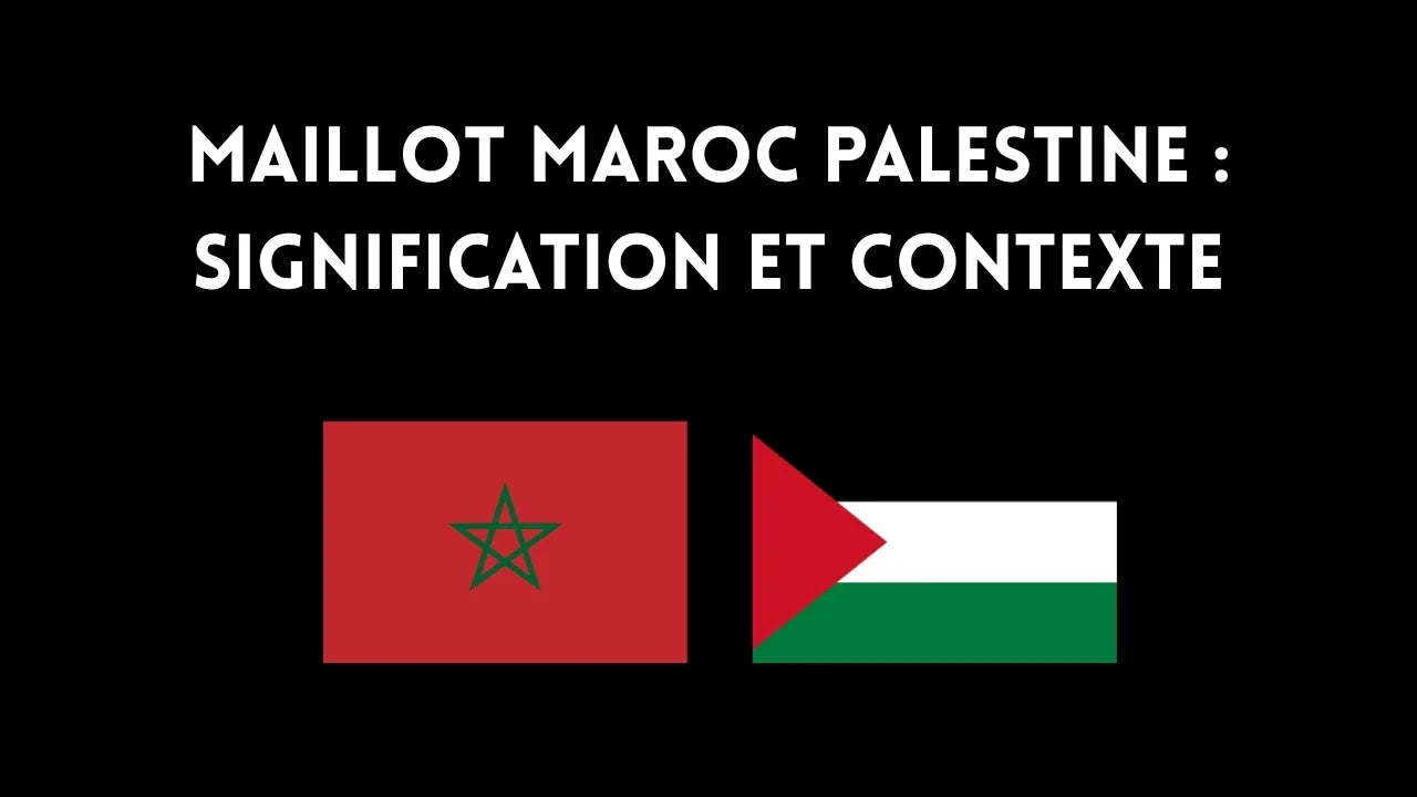 Maillot Maroc Palestine