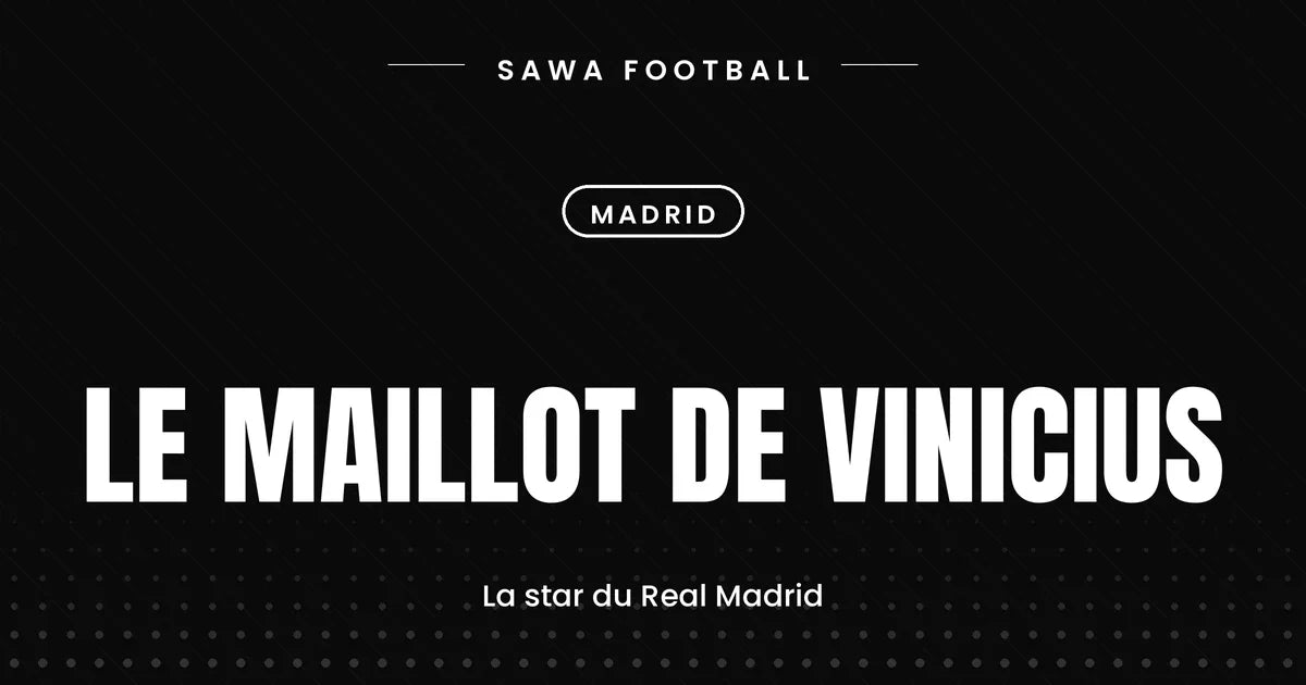 Maillot de Vinicius Junior au Real Madrid, le numéro 7