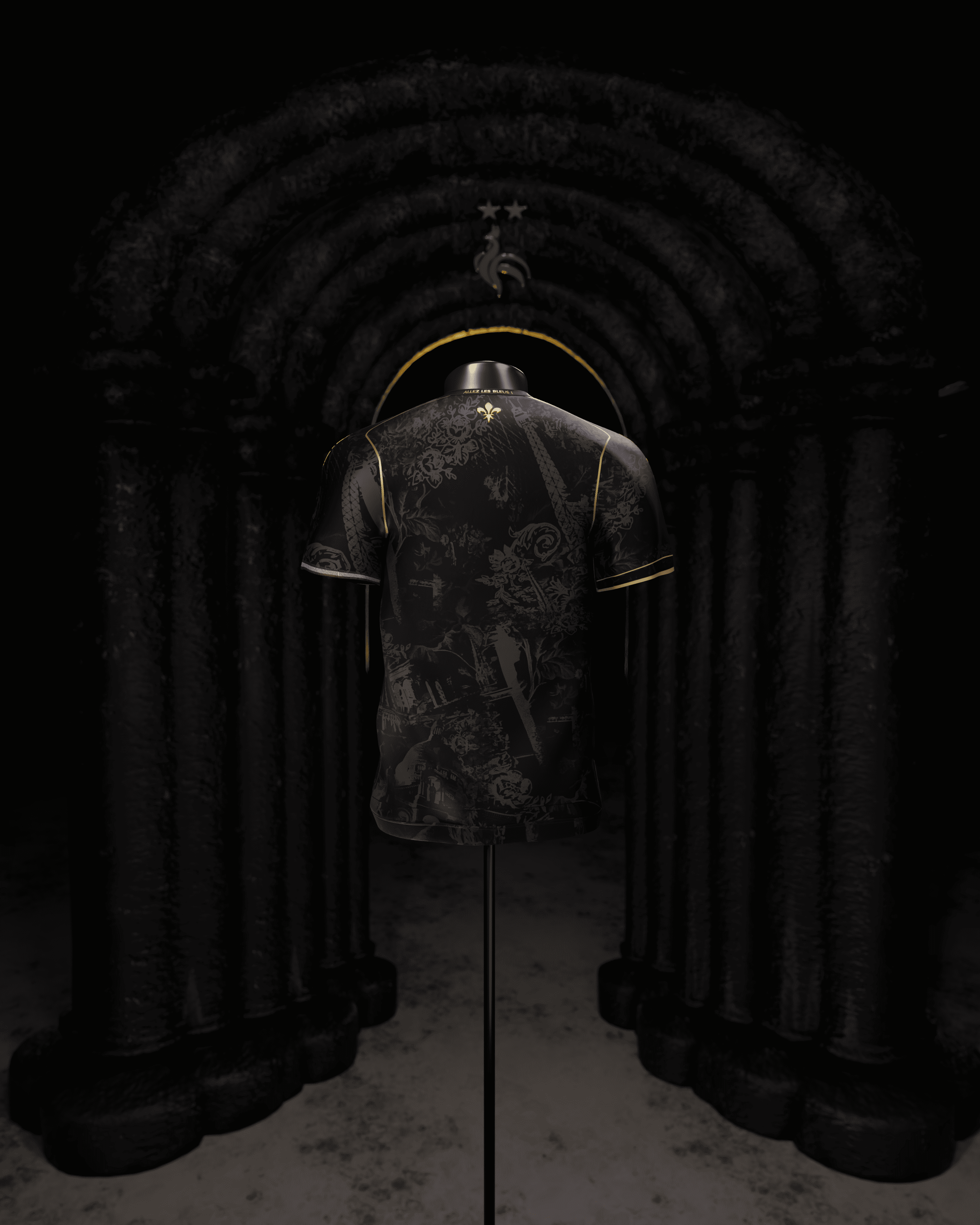 Maillot France - Black Édition