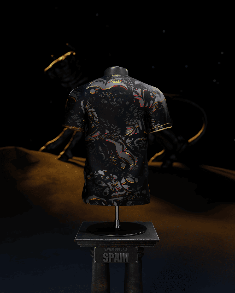 Maillot Espagne Black Edition