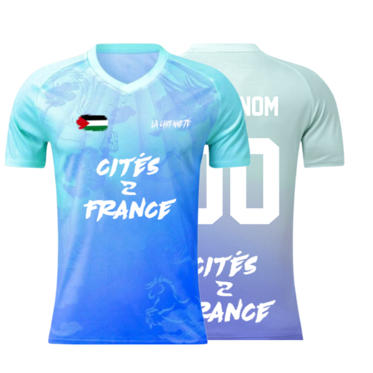 Maillot à Thème - "Cités 2 France - 2"