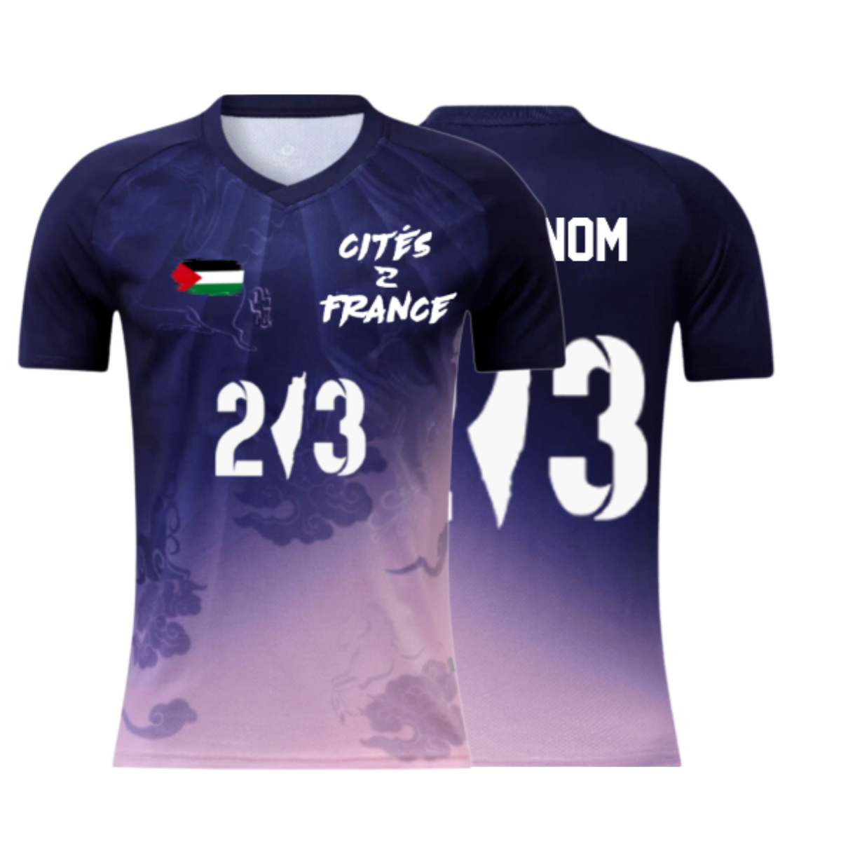 Maillot à Thème - "Algérie-Palestine"