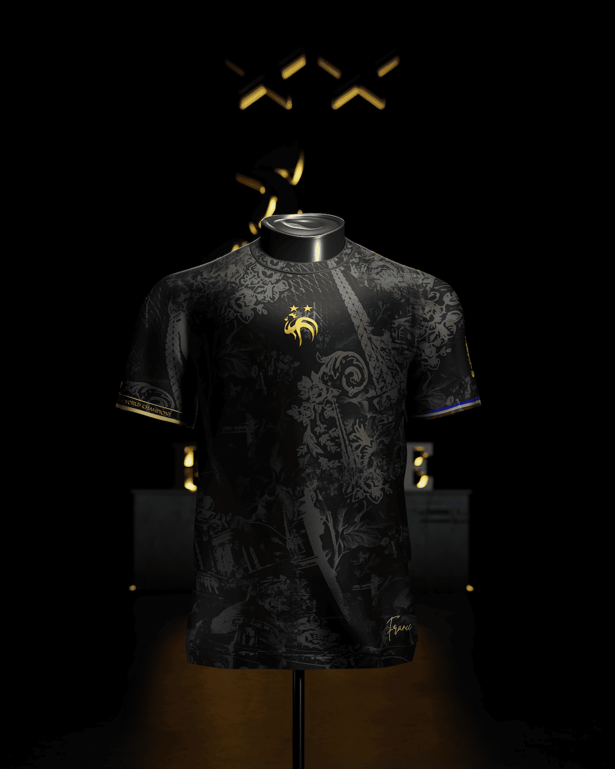 Barcelona Jersey - Black Edition