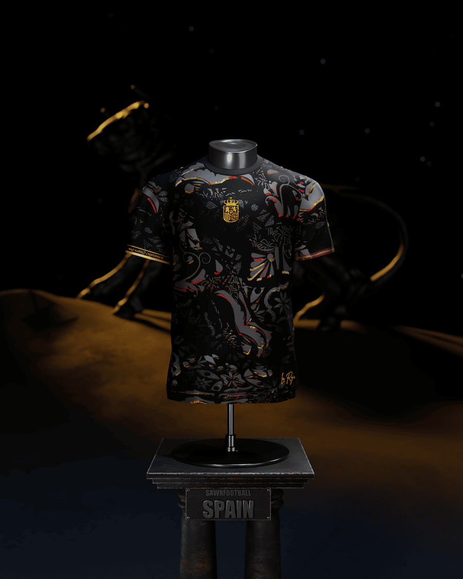 Maillot Espagne Black Edition