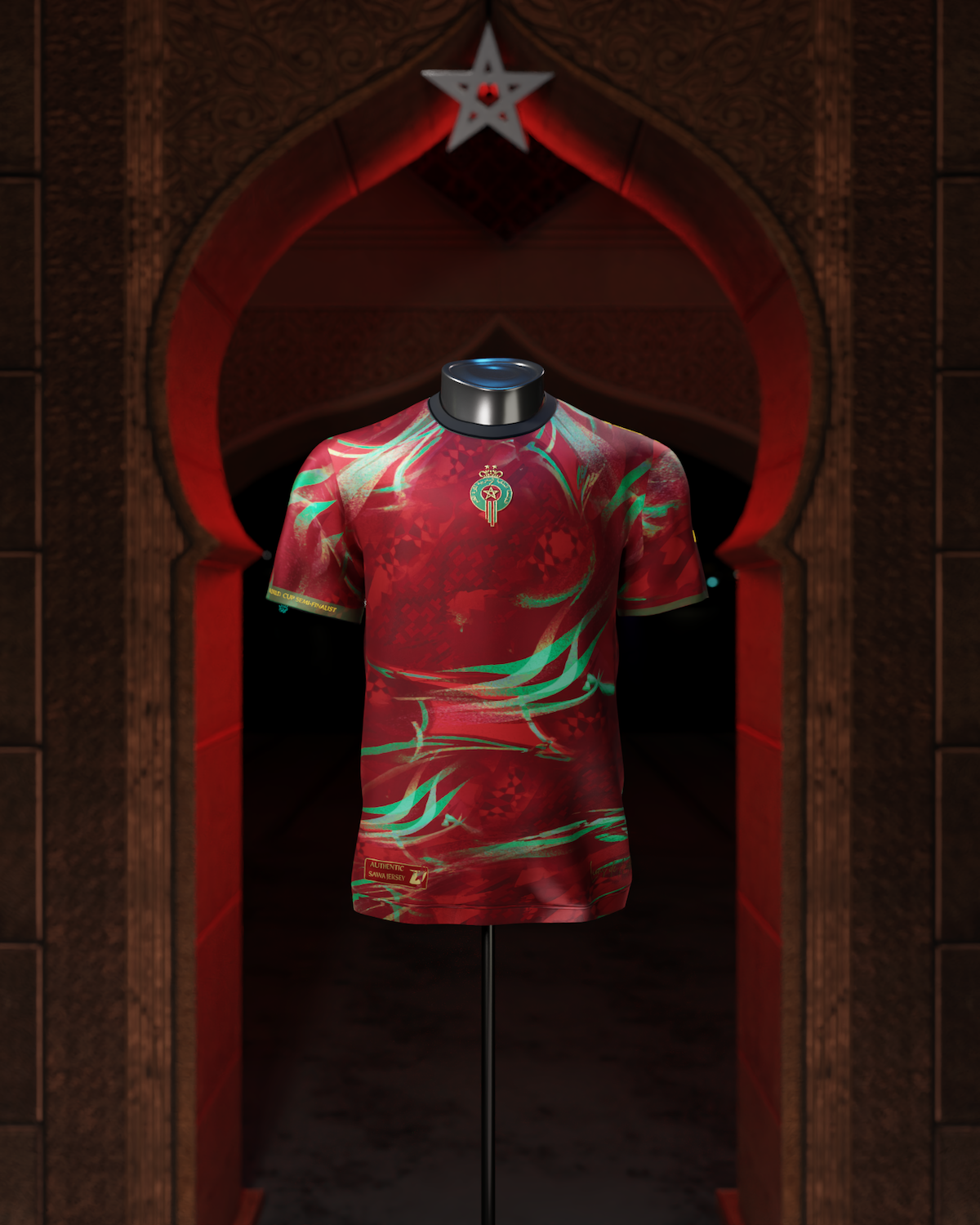 Morocco jersey - Black edition 2026