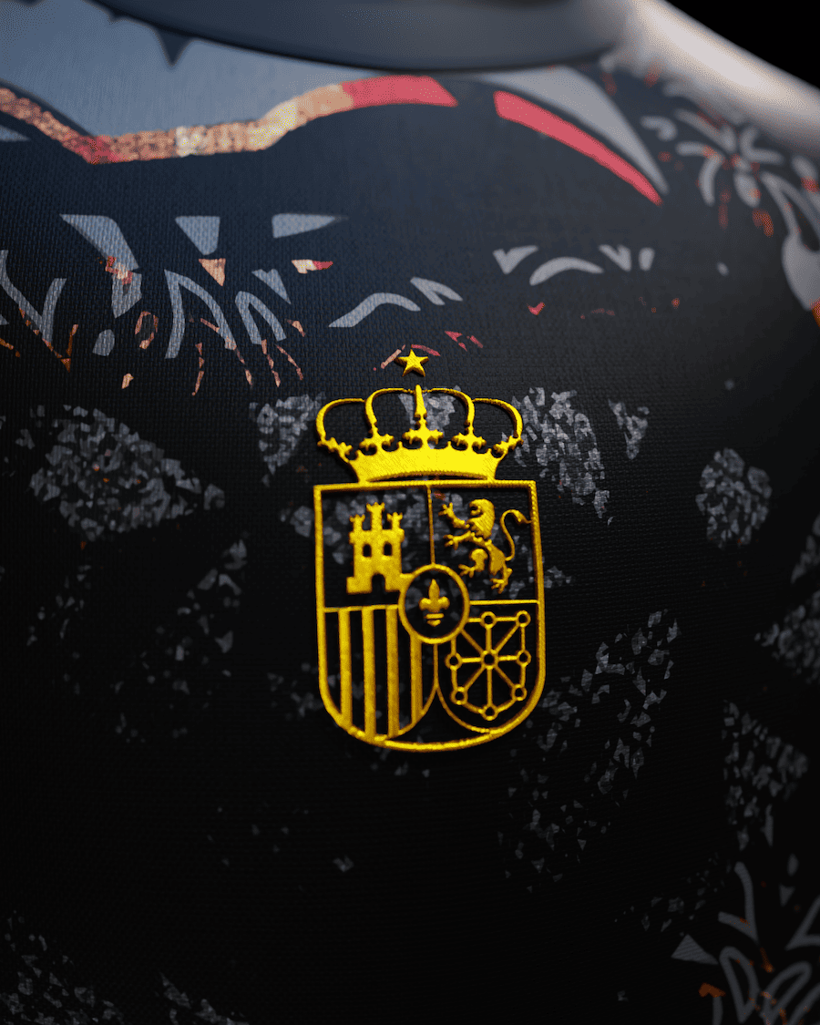 Maillot Espagne Black Edition