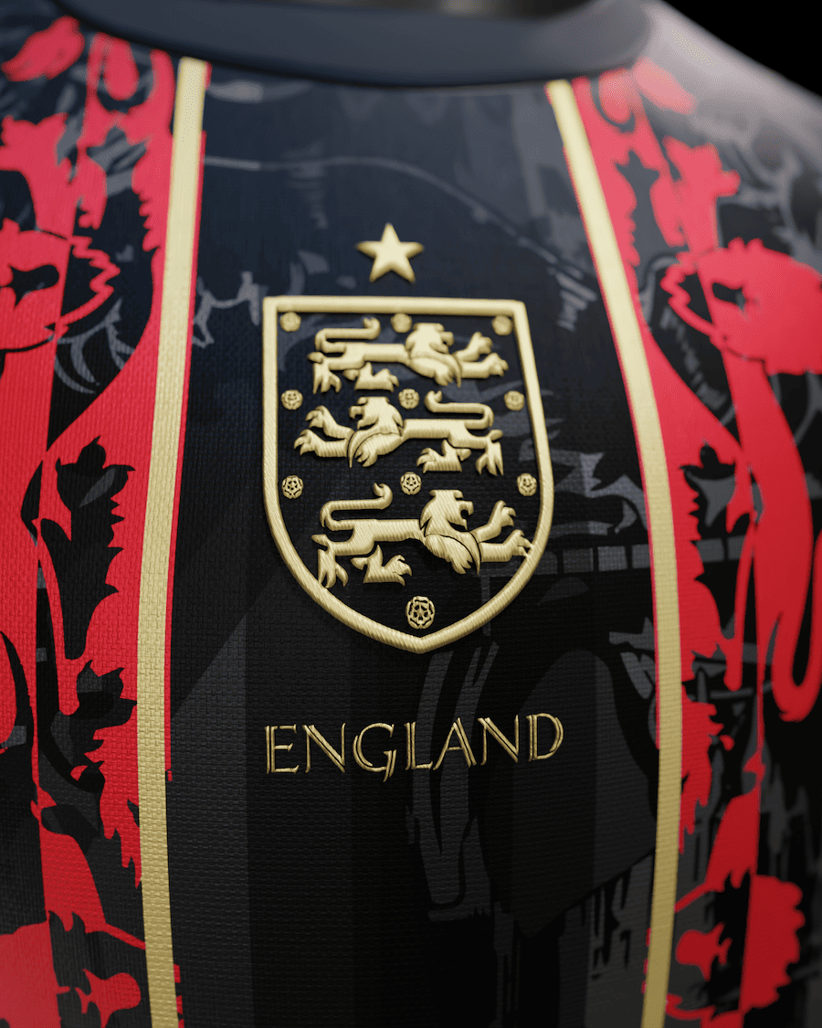 England Jersey - Black Edition