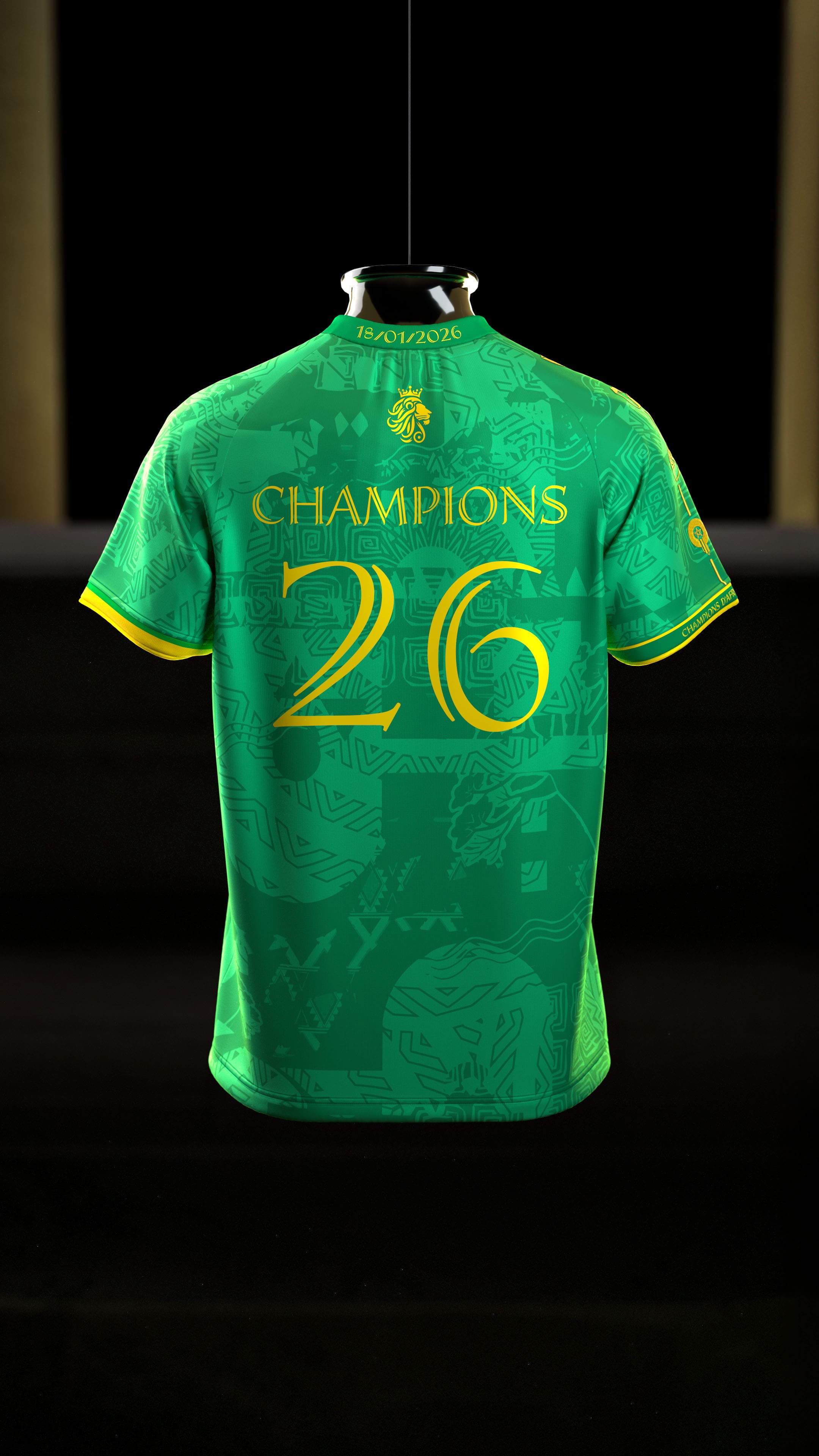 Maillot Sénégal - Édition Champion D'Afrique
