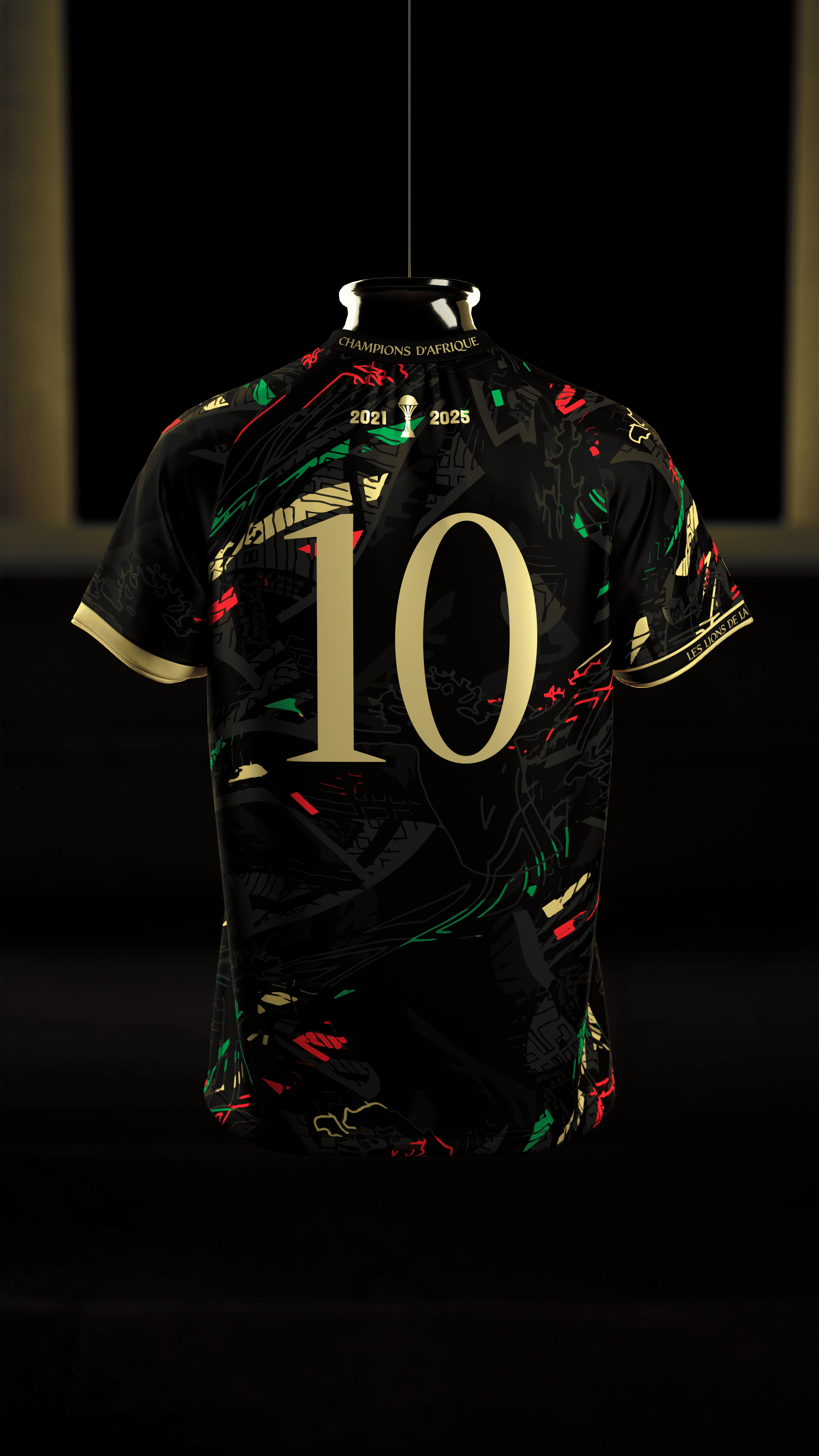 Maillot Collector Sadio Mané - Édition Champion D'Afrique