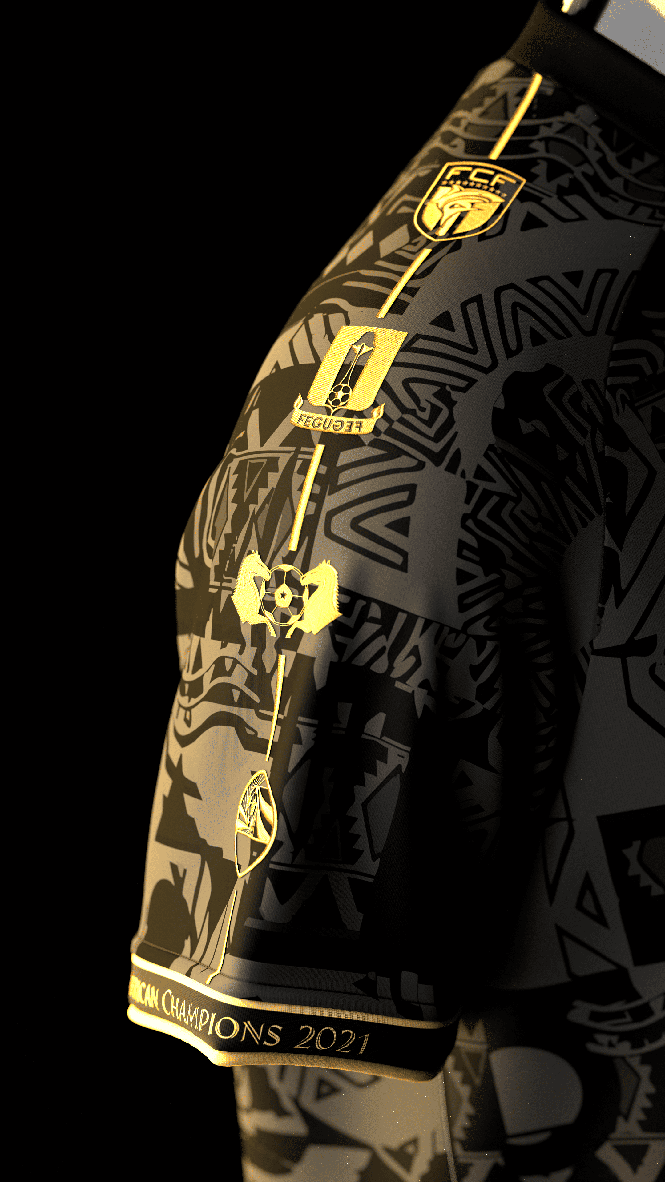 Senegal Jersey - Black Edition