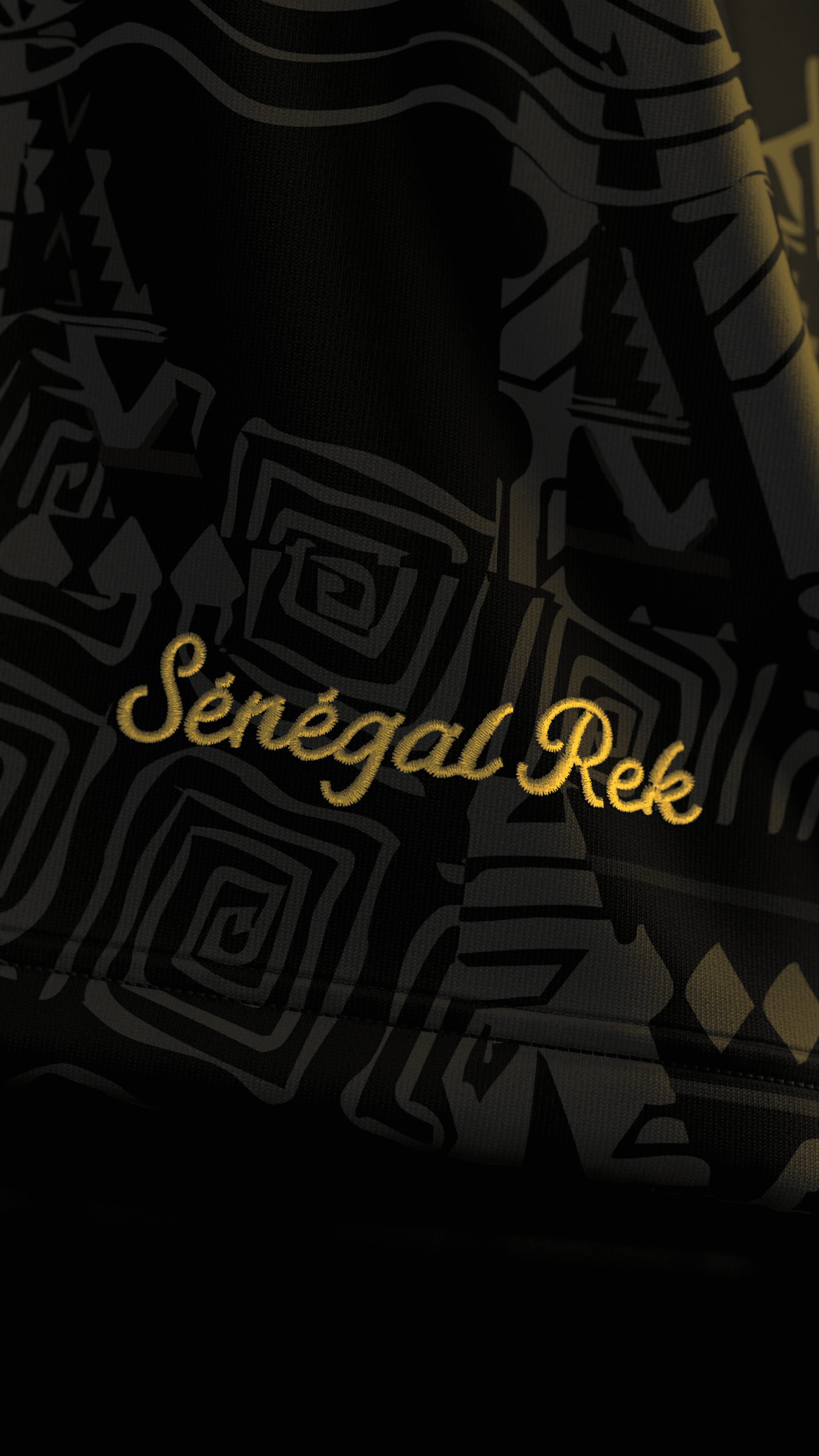 Senegal Jersey - Black Edition