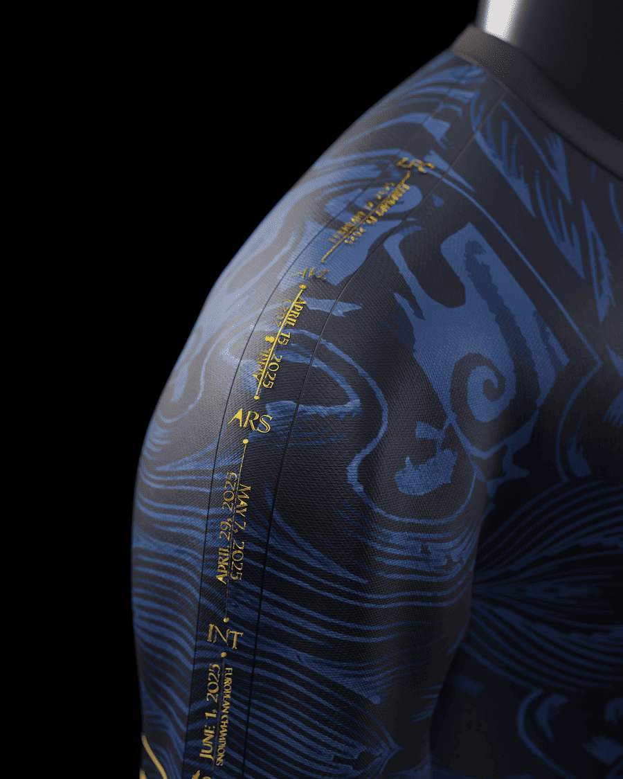 Maillot Paris - Édition Champions D'Europe
