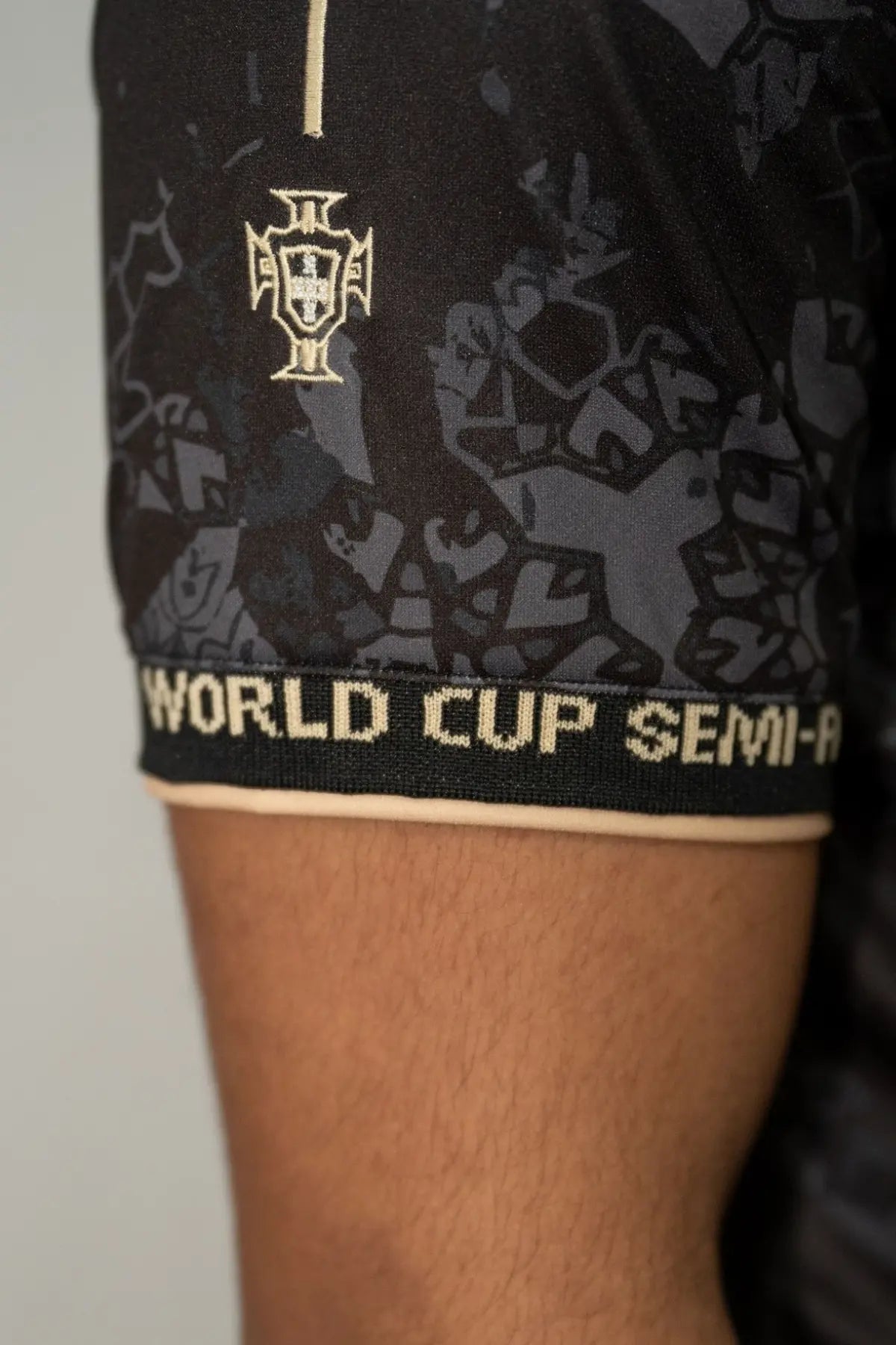 manche du maillot noir du Maroc