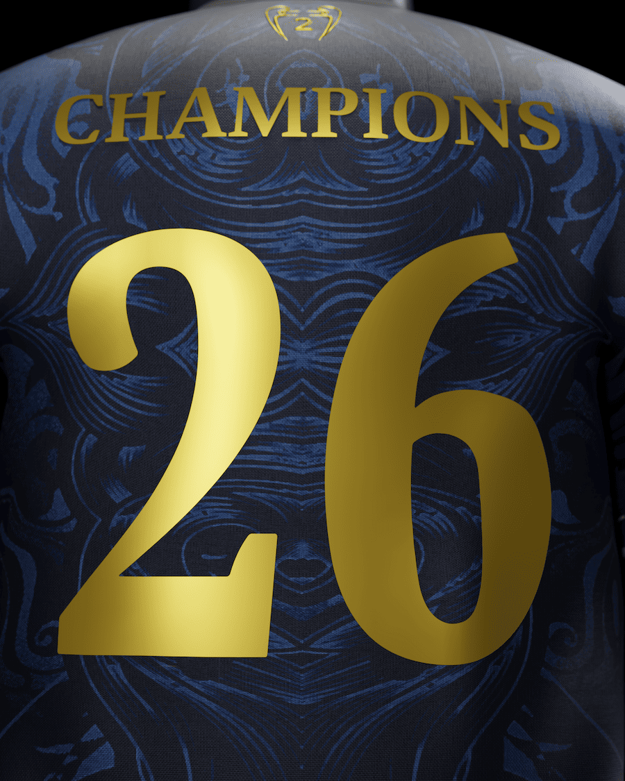 Maillot Paris - Édition Champions D'Europe
