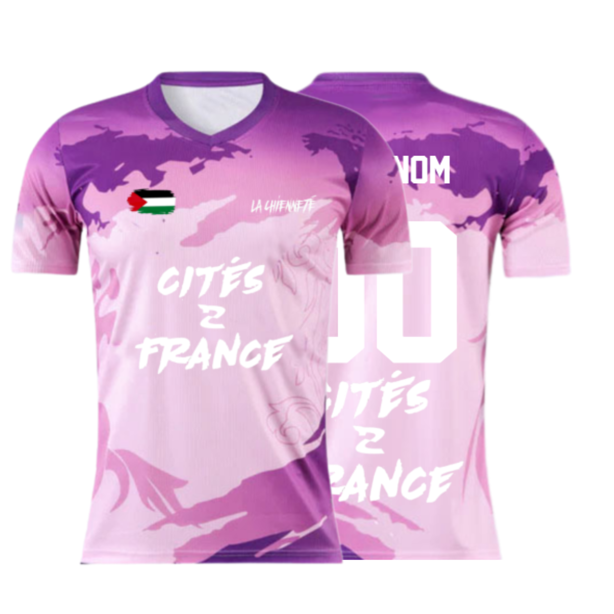 Maillot à Thème - "Cités 2 France - 4"