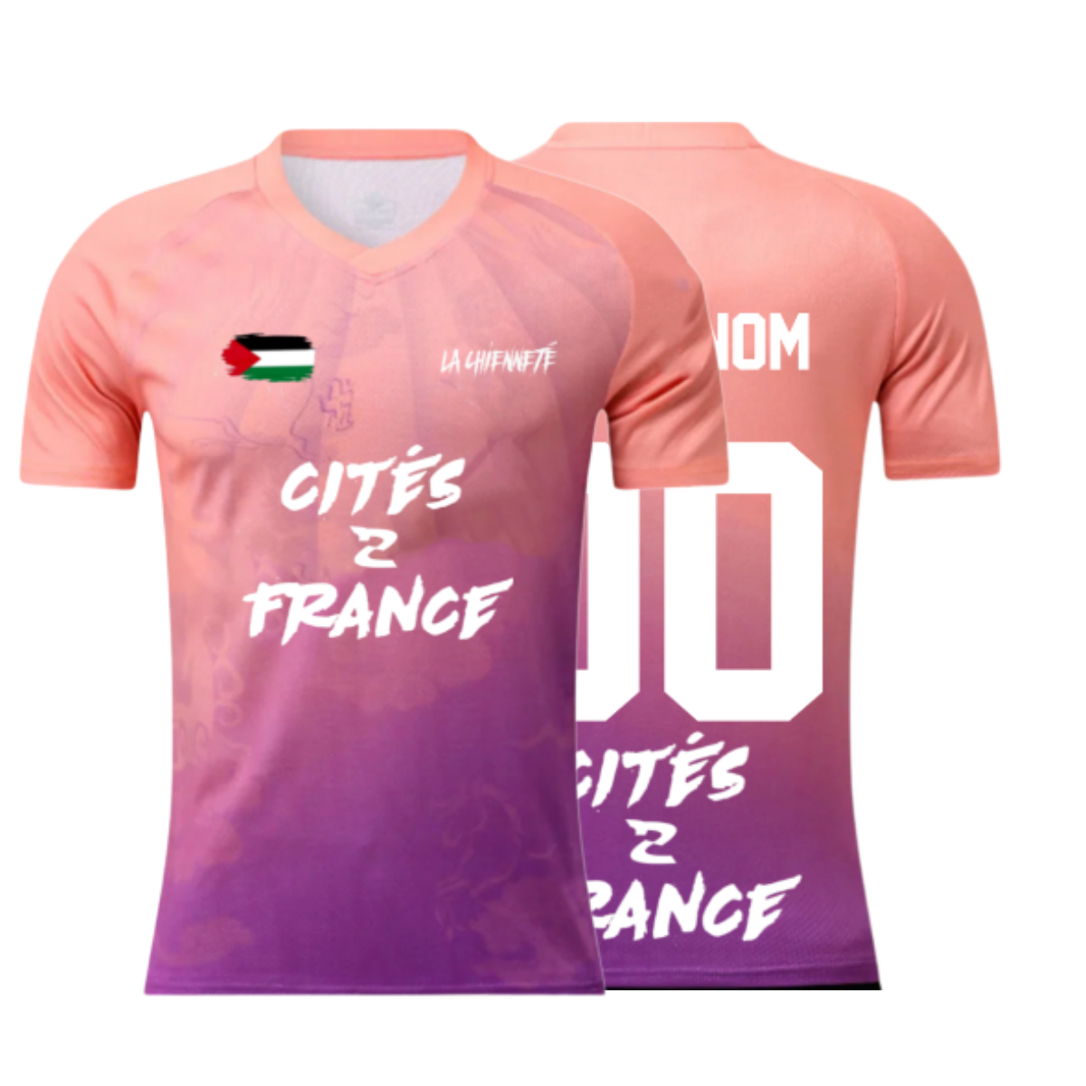 Maillot à Thème - "Cités 2 France - 3"