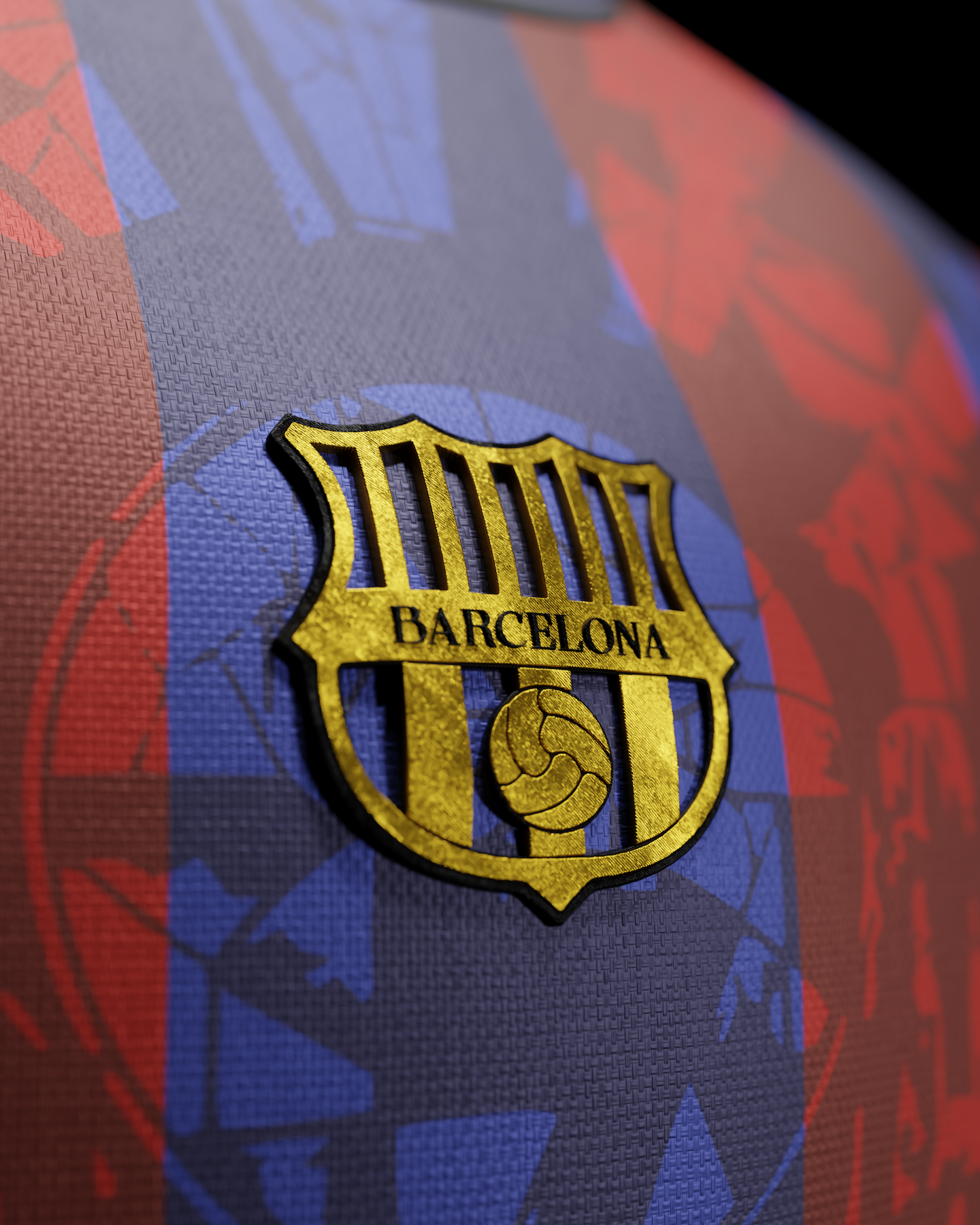 Barcelona Jersey - Champions League Edition
