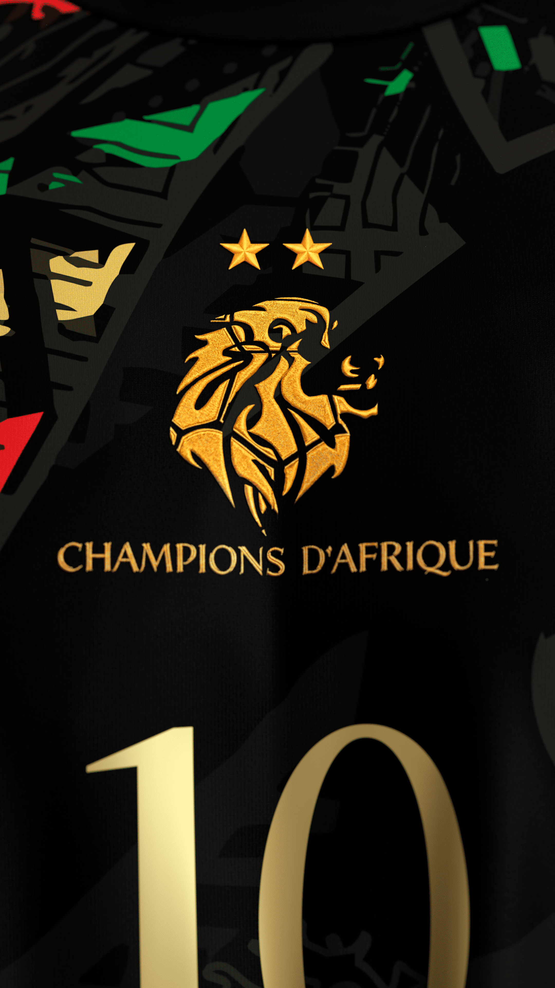 Maillot Collector Sadio Mané - Édition Champion D'Afrique