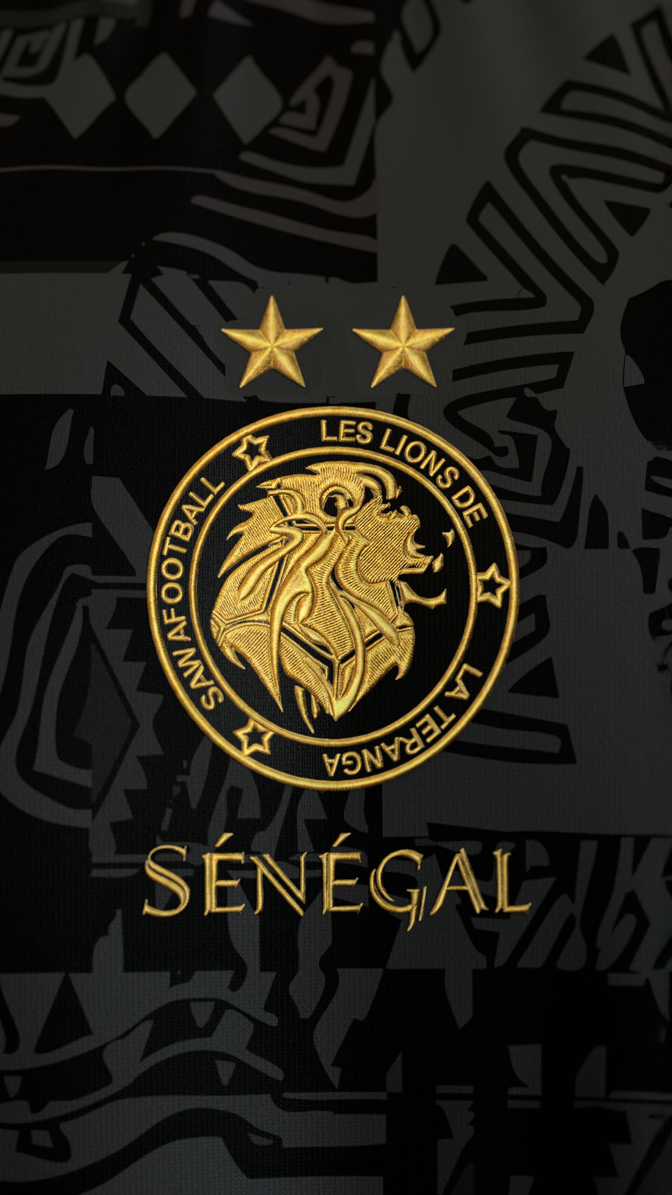 Senegal Jersey - Black Edition