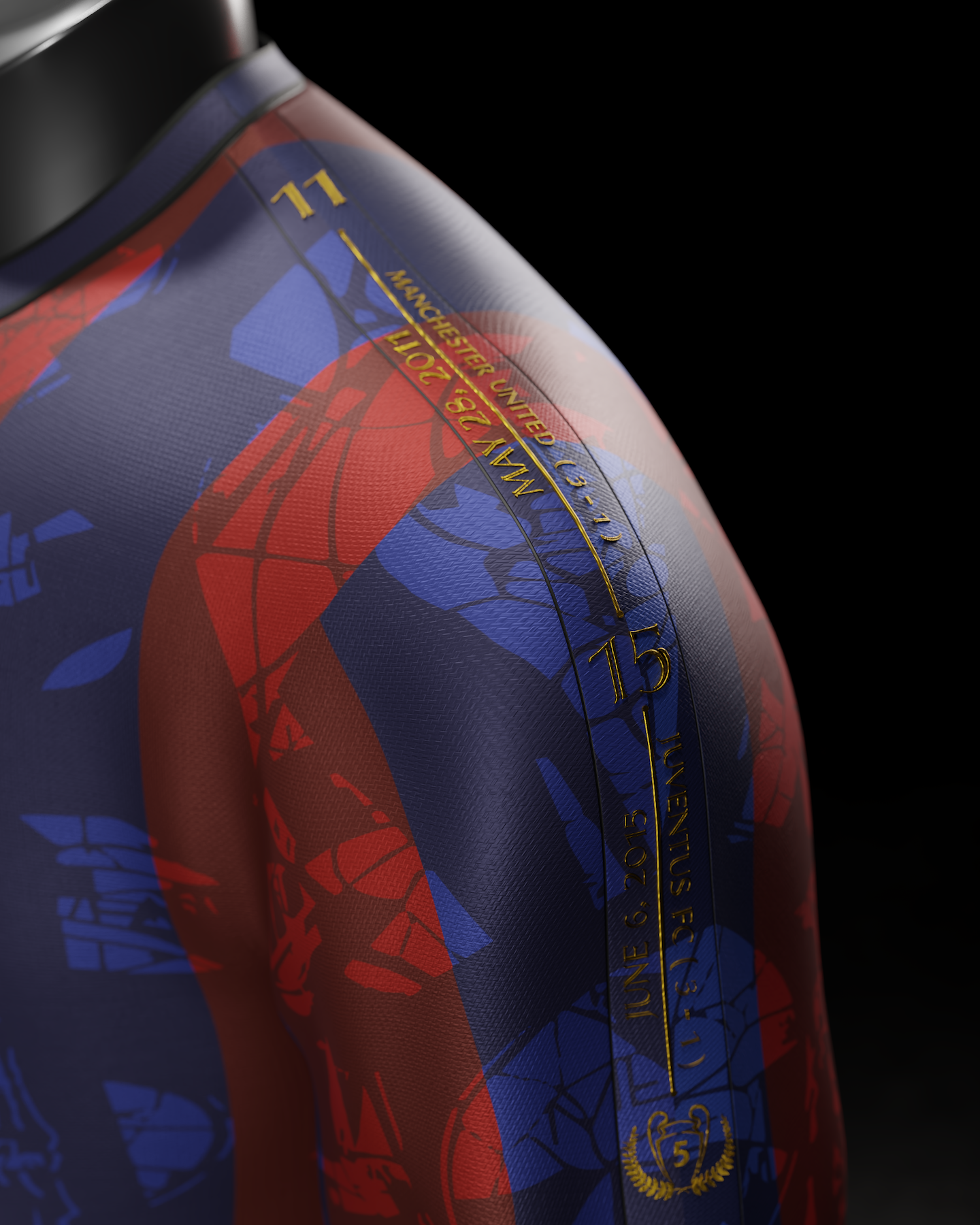 Barcelona Jersey - Champions League Edition