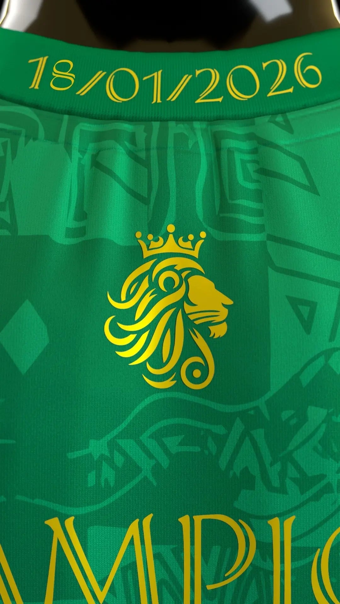 Col du maillot du Sénégal vert 2026