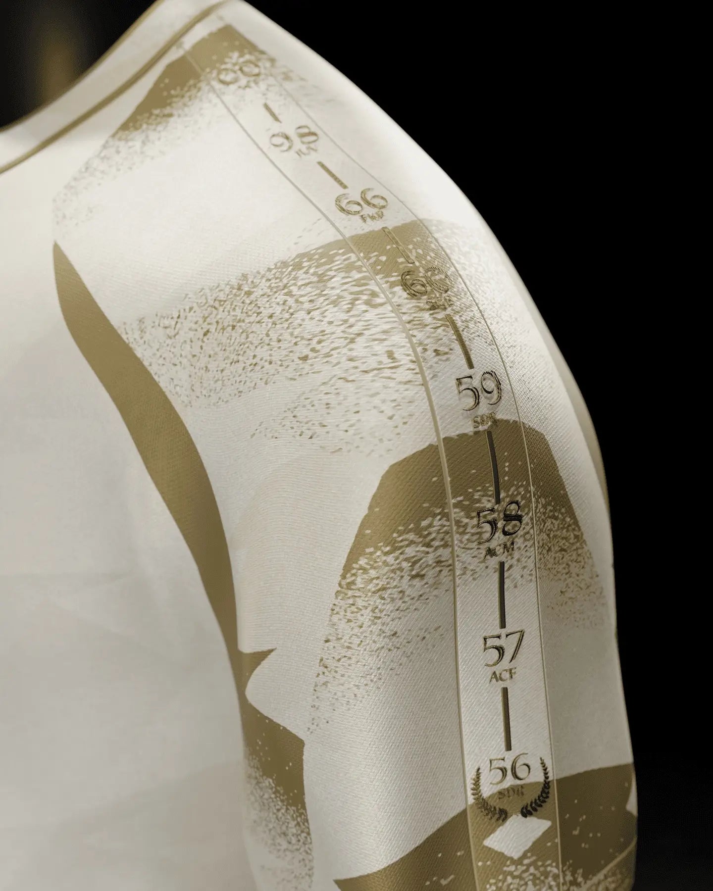 Epaule gauche du maillot du Real Madrid blanc champions League