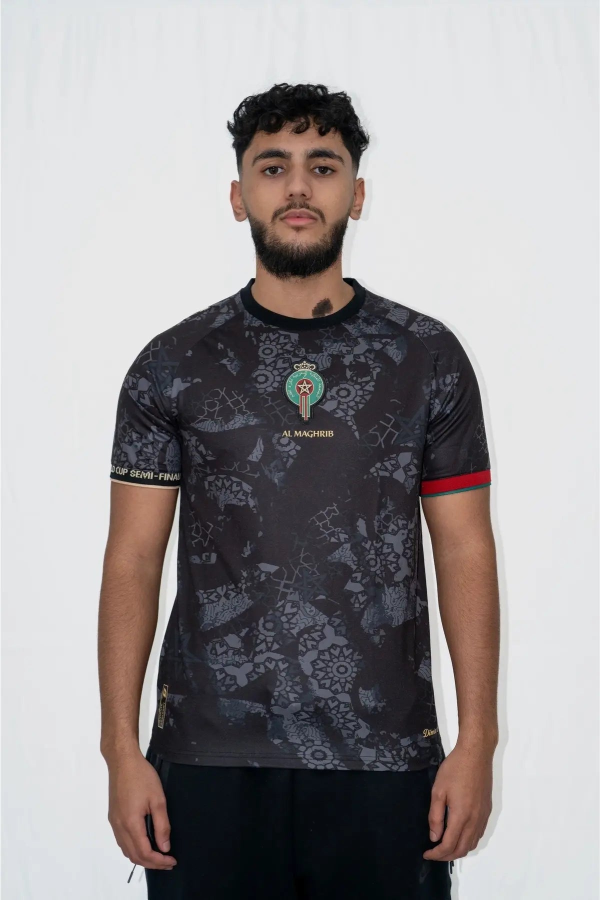 maillot du Maroc noir
