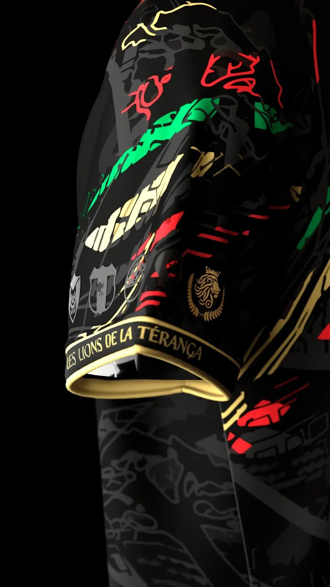 Manche du maillot de Sadio Mane du Sénégal