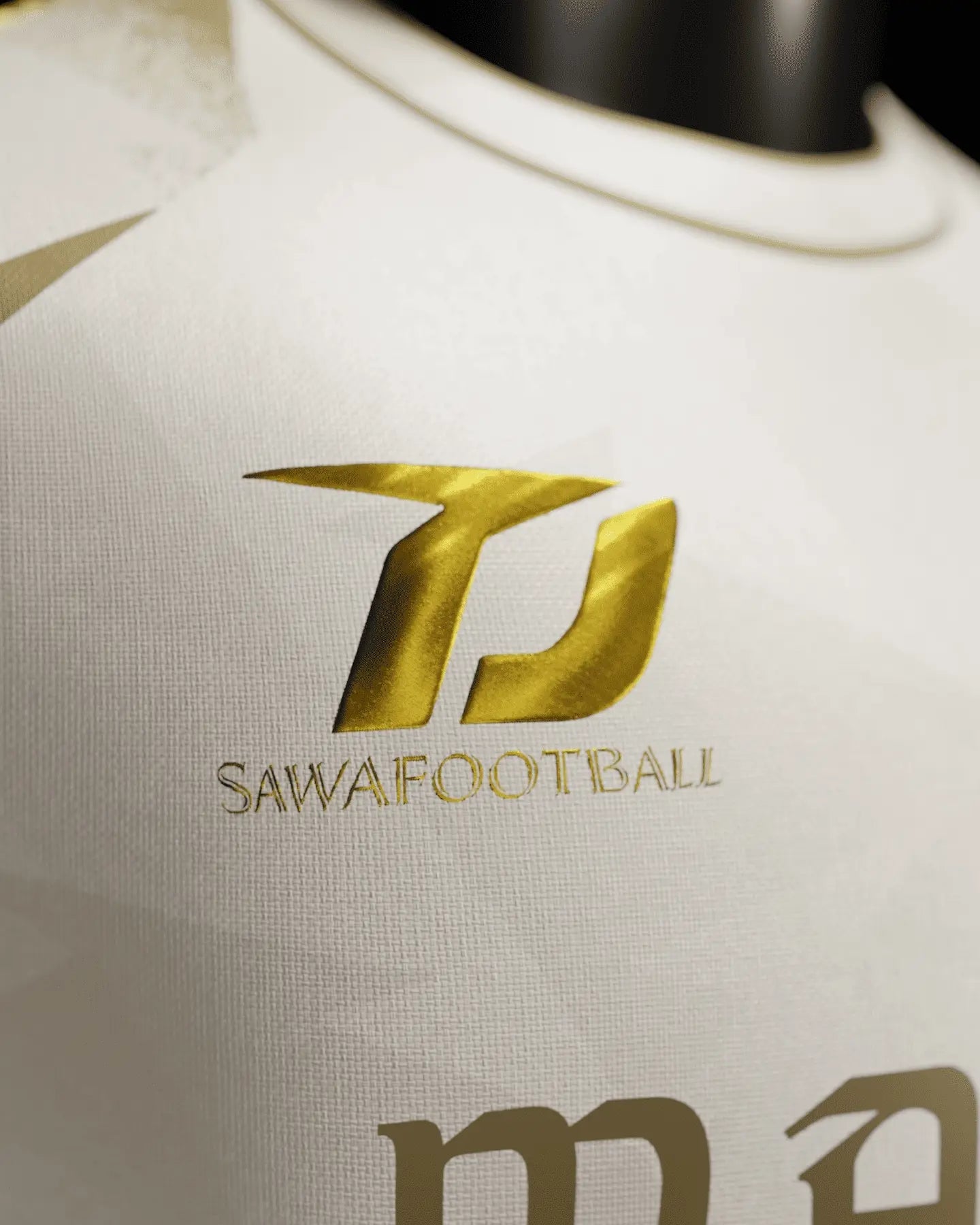 Logo de SawaFootball du maillot du Real Madrid blanc champions League