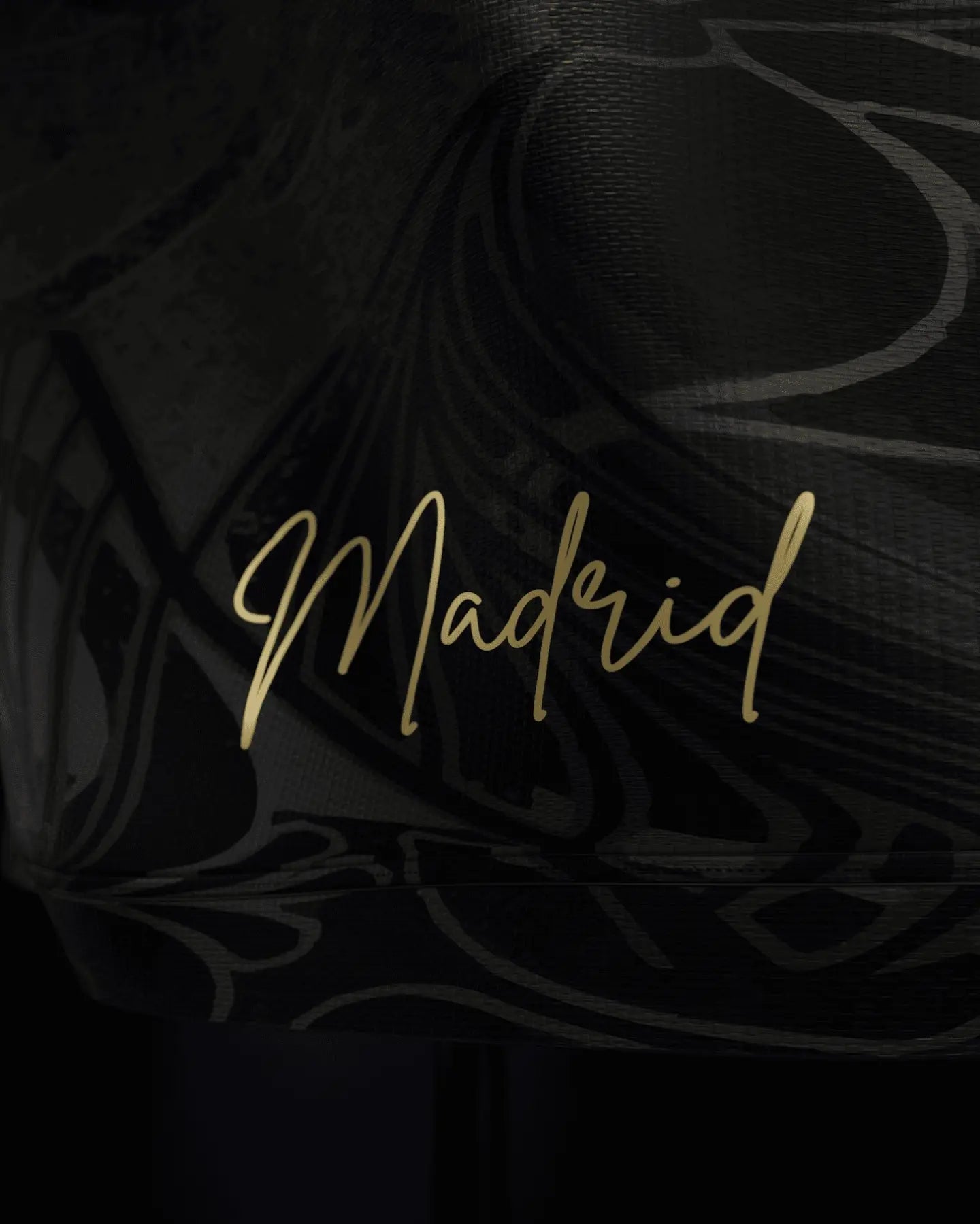 Signature sur maillot du Real Madrid noir
